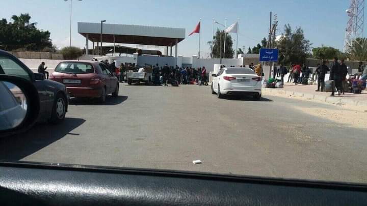 إستئناف حركة العبور بمعبر رأس الجدير